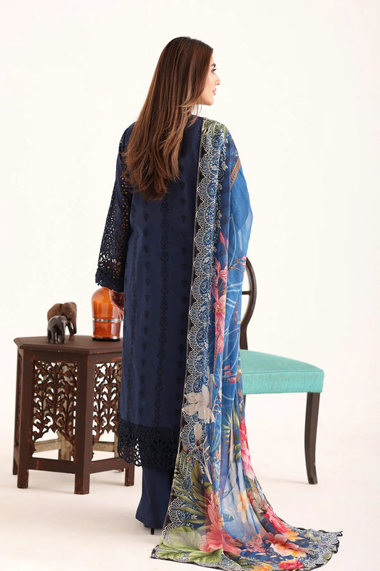 Iris by Johra Chikankari Lawn Unstitched 3Pcs