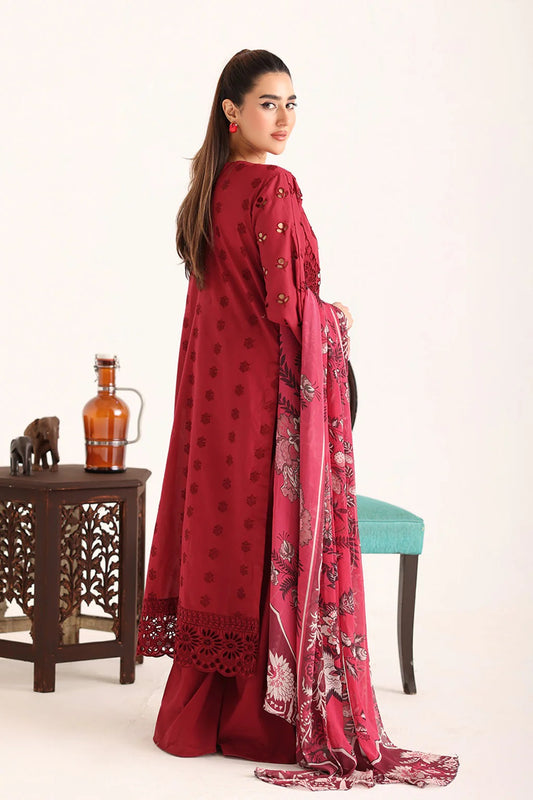 Iris by Johra Chikankari Lawn Unstitched 3Pcs