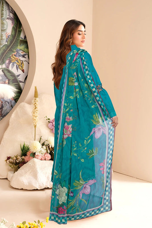 Rabail by Johra Chikankari Lawn Unstitched 3Pcs