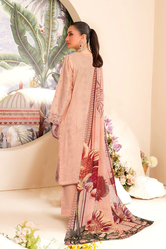 Rabail by Johra Chikankari Lawn Unstitched 3Pcs