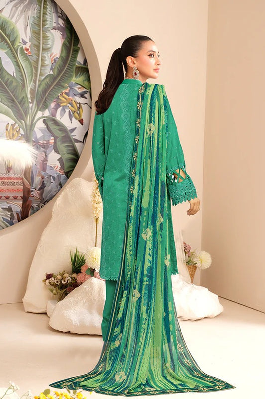 Rabail by Johra Chikankari Lawn Unstitched 3Pcs