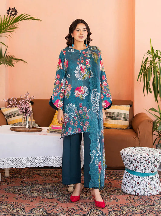 Rang Pasand By Gul Jee Vol-2 Embroidered Digital Printed Unstitched 3pcs