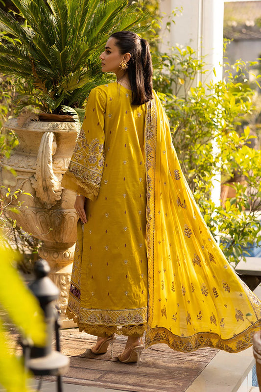 Johra Abshaam Embroidered Lawn Unstitched 3Pcs