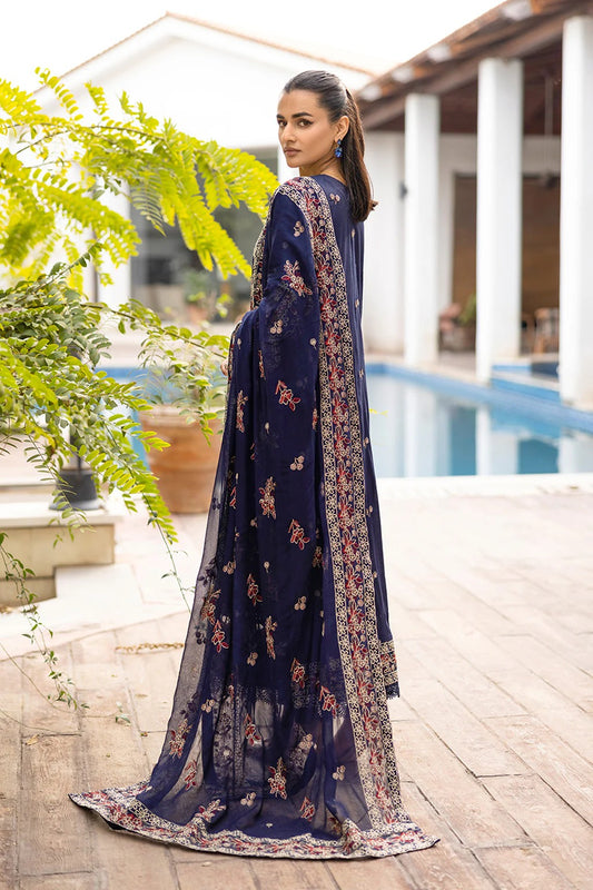 Johra Abshaam Embroidered Lawn Unstitched 3Pcs