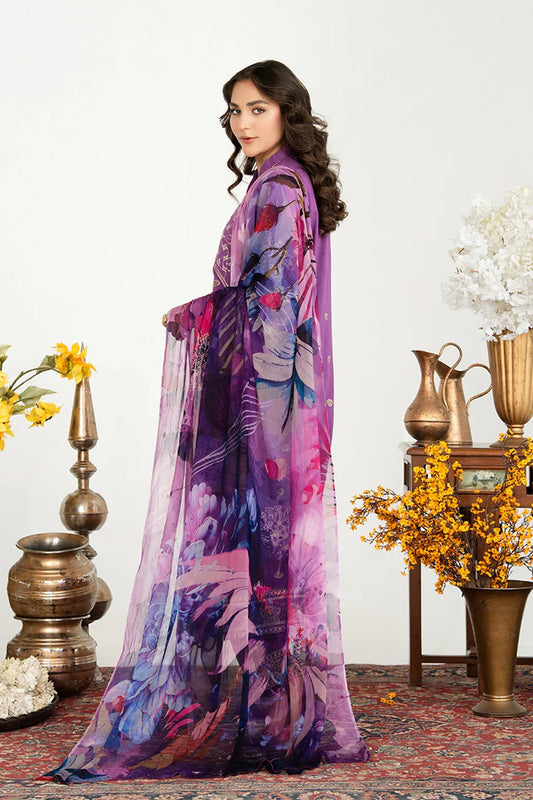 Johra Anavia Embroidered Bana Dora Lawn Unstitched 3Pcs