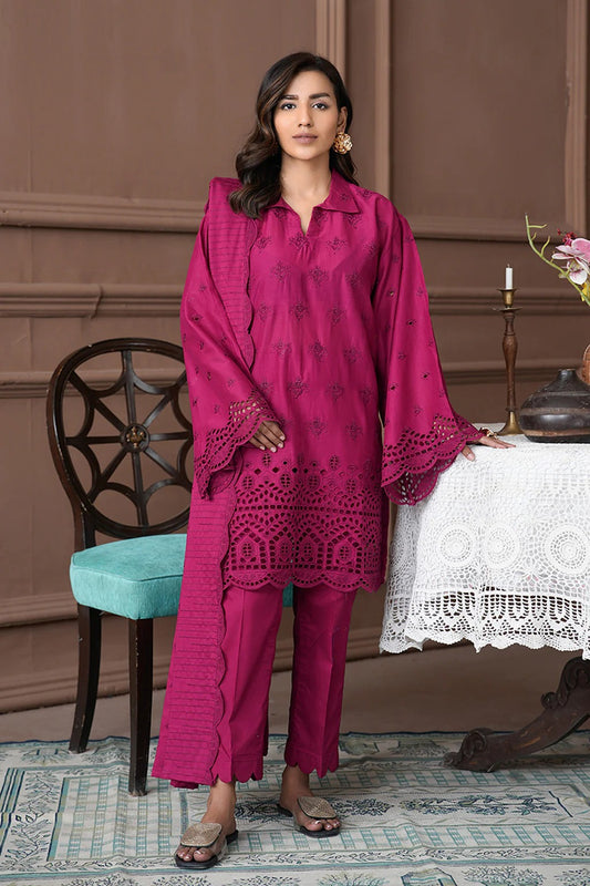 Sariya By Johra Chikankari Lawn Unstitched 3Pcs