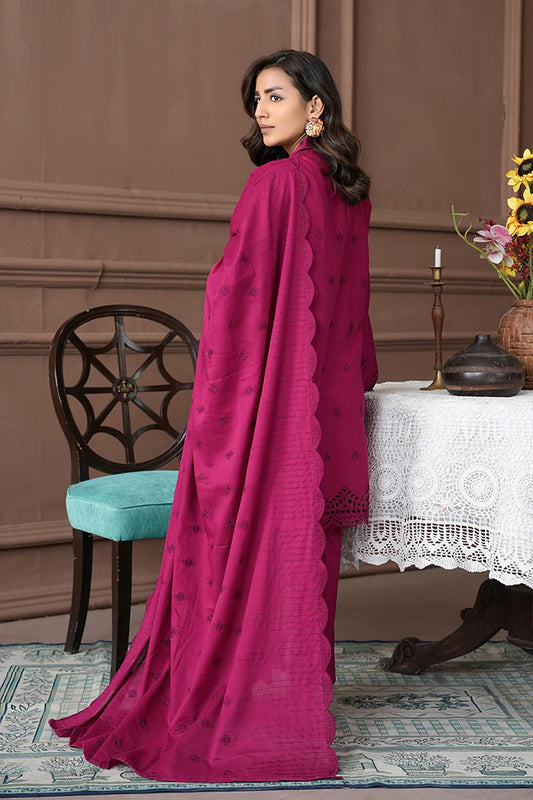 Sariya By Johra Chikankari Lawn Unstitched 3Pcs