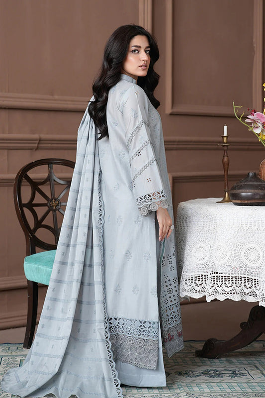Sariya By Johra Chikankari Lawn Unstitched 3Pcs