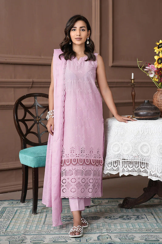 Sariya By Johra Chikankari Lawn Unstitched 3Pcs