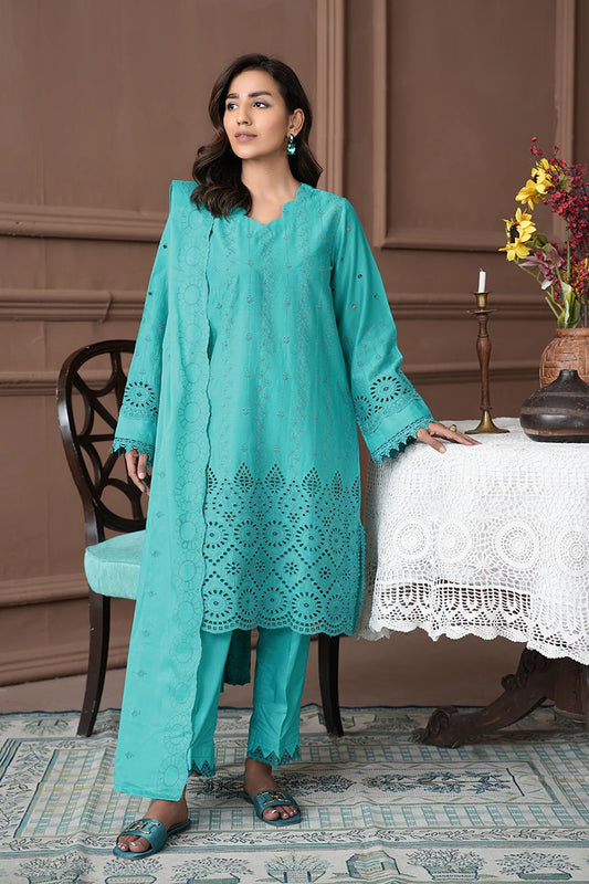 Sariya By Johra Chikankari Lawn Unstitched 3Pcs