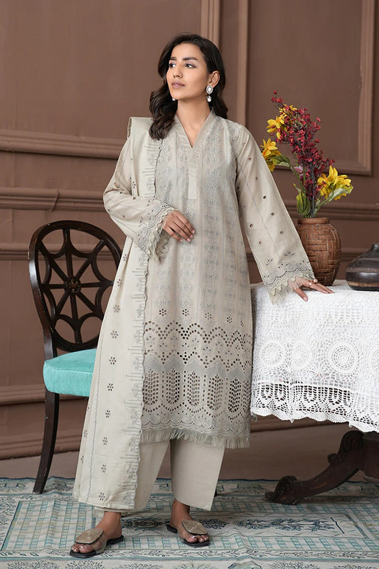 Sariya By Johra Chikankari Lawn Unstitched 3Pcs