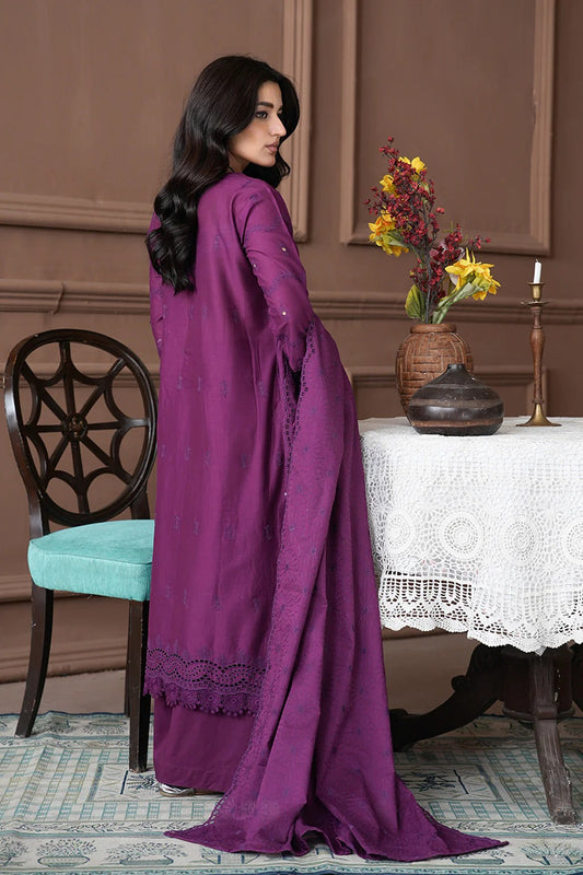 Sariya By Johra Chikankari Lawn Unstitched 3Pcs