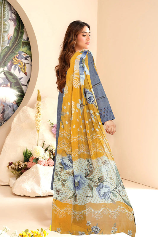 Johra Khani Embroidered Chikankari Lawn Unstitched 3Pcs