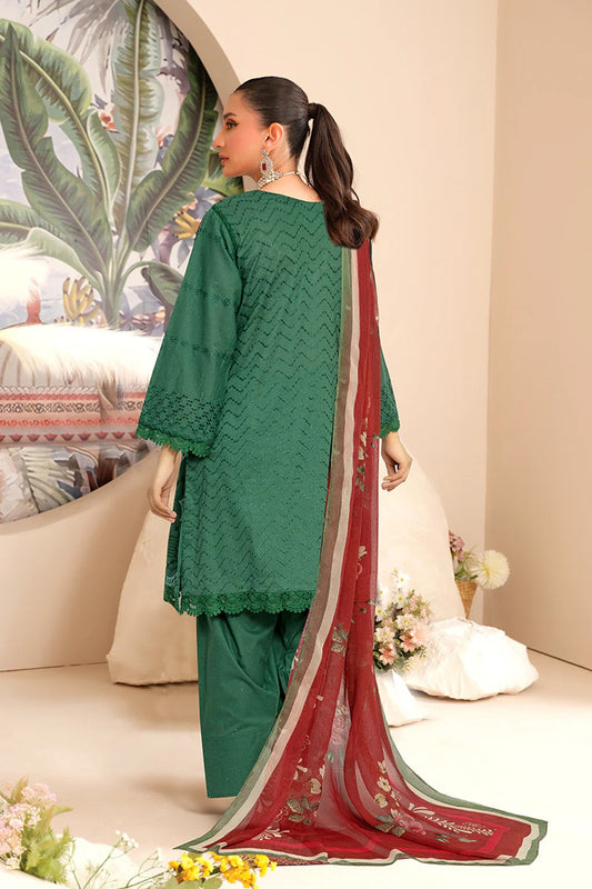 Johra Khani Embroidered Chikankari Lawn Unstitched 3Pcs