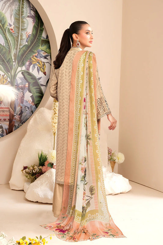 Johra Khani Embroidered Chikankari Lawn Unstitched 3Pcs