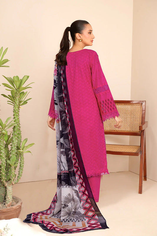 Johra Khani Embroidered Chikankari Lawn Unstitched 3Pcs