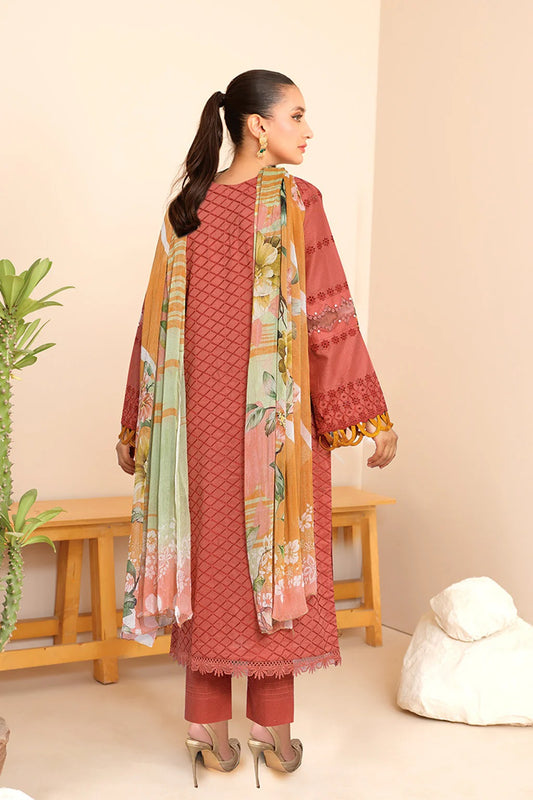 Johra Khani Embroidered Chikankari Lawn Unstitched 3Pcs