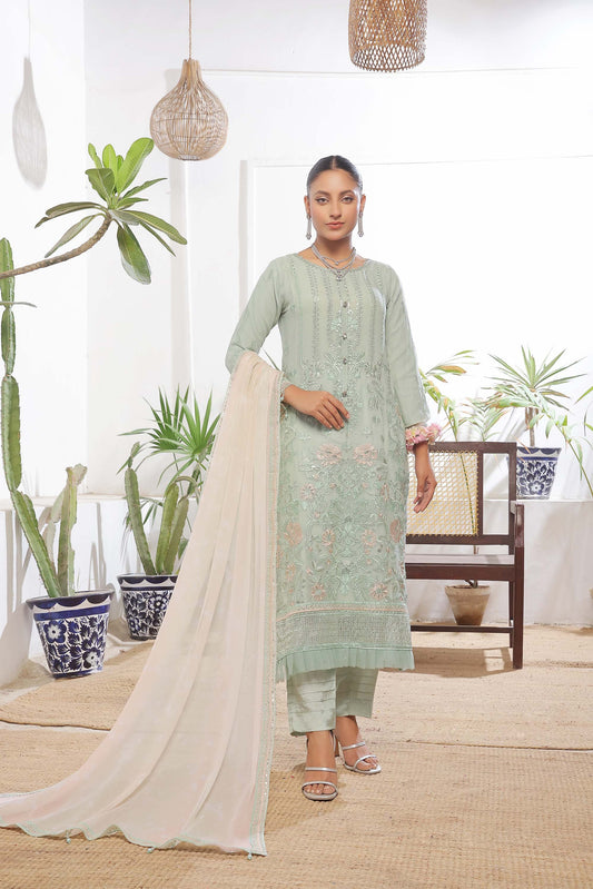 Guldasta By Bin khalid Luxury Chiffon Unstitched 3pcs