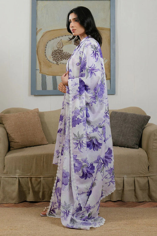 Cross Stitch Daily Digital Printed Lawn Collection'25 Unstitched 3pcs