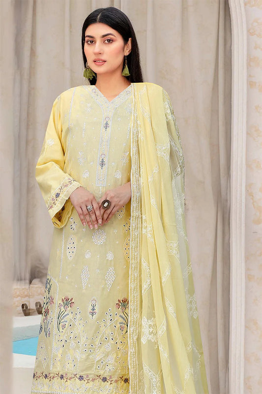 Nora Vol-22 Embroidered & Sequence Work Unstitched 3pcs