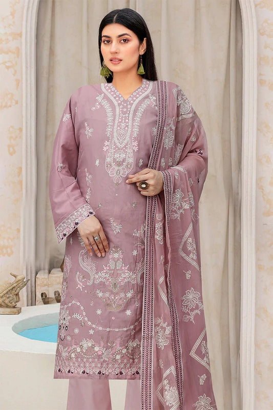 Nora Vol-22 Embroidered & Sequence Work Unstitched 3pcs