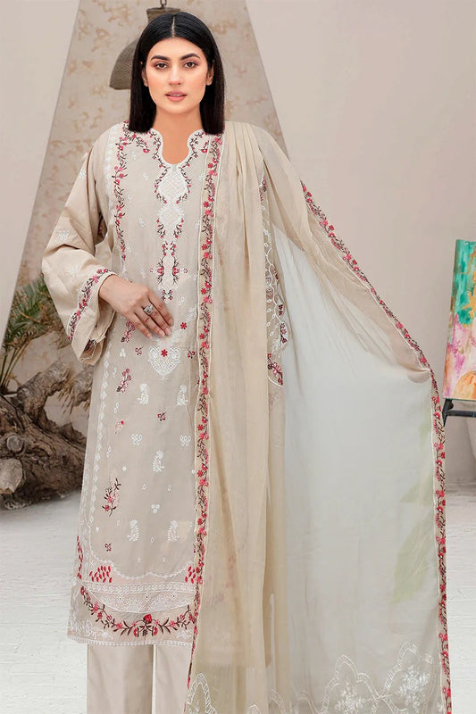 Nora Vol-22 Embroidered & Sequence Work Unstitched 3pcs