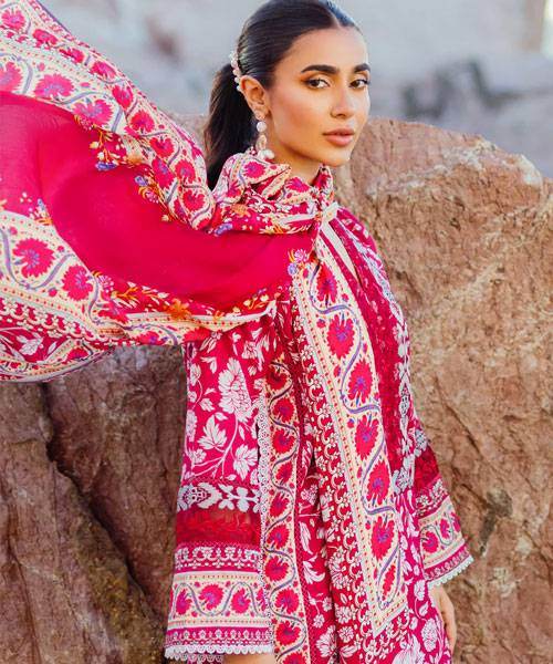 Khwaab By Sidra Fahad Luxury Embroidered 3pcs - Jotey