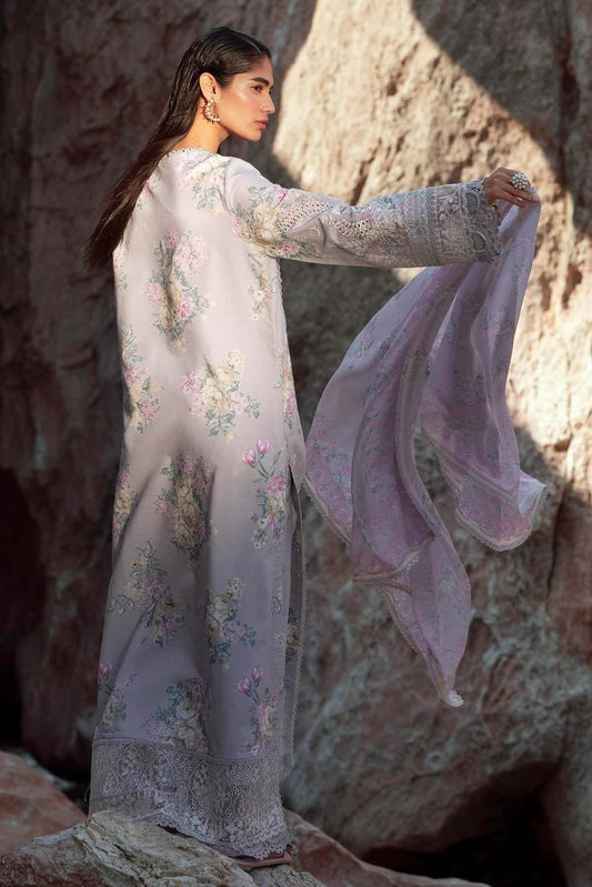 Afrozeh Summer Together Vol-III Unstitched Lawnkari 3pcs - Jotey