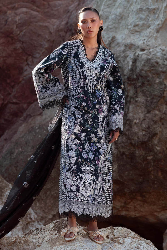 Afrozeh Summer Together Vol-III Unstitched Lawnkari 3pcs - Jotey