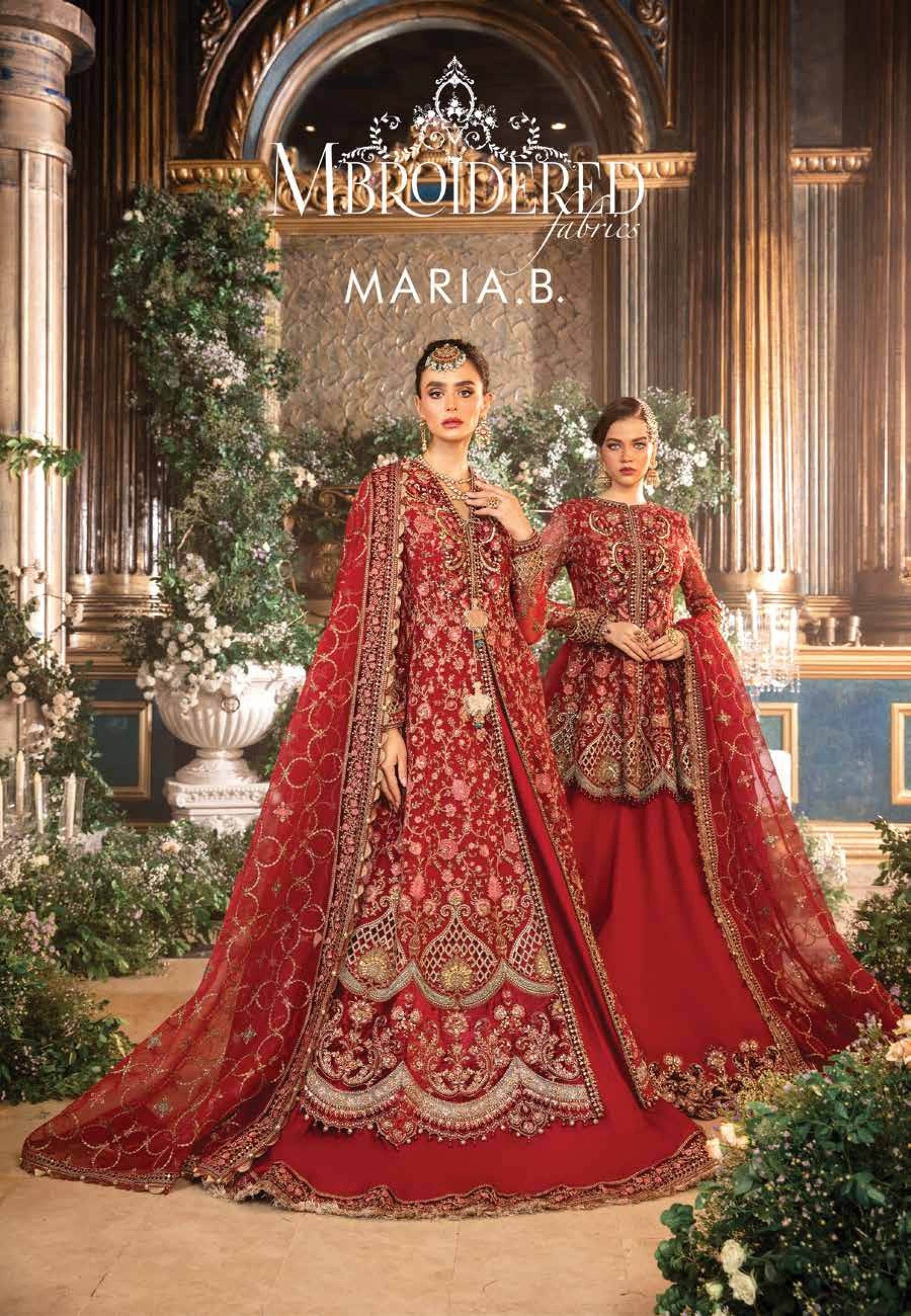 Maria B. Embroidered Luxury