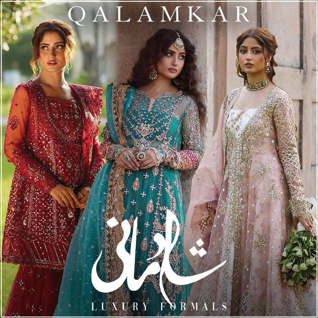 Qalamkar Shadmani Luxury Formals