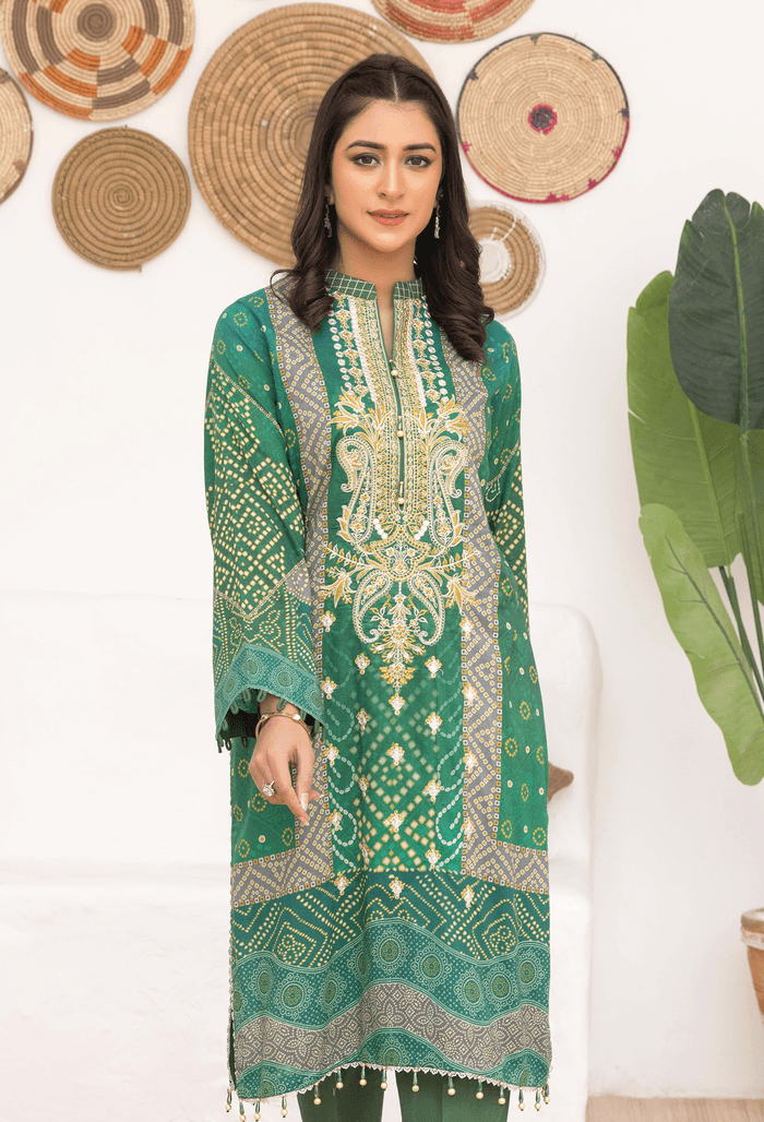 Chunri Unstitched 2Pcs