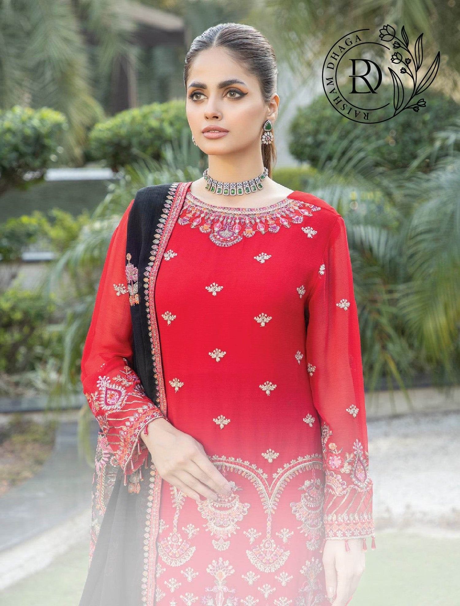 Raisham Dhaga semi stitched