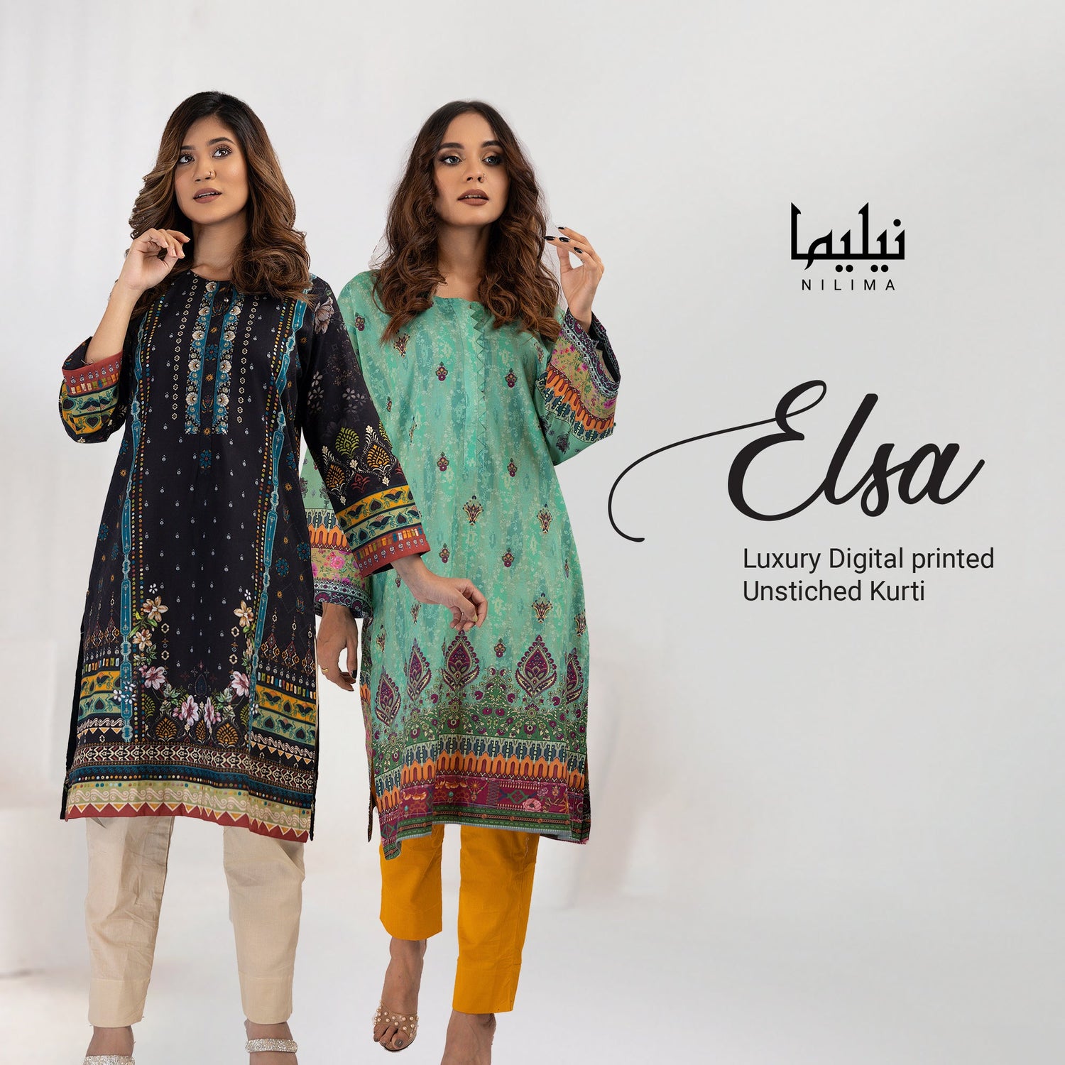 Elsa Unstitched Kurti