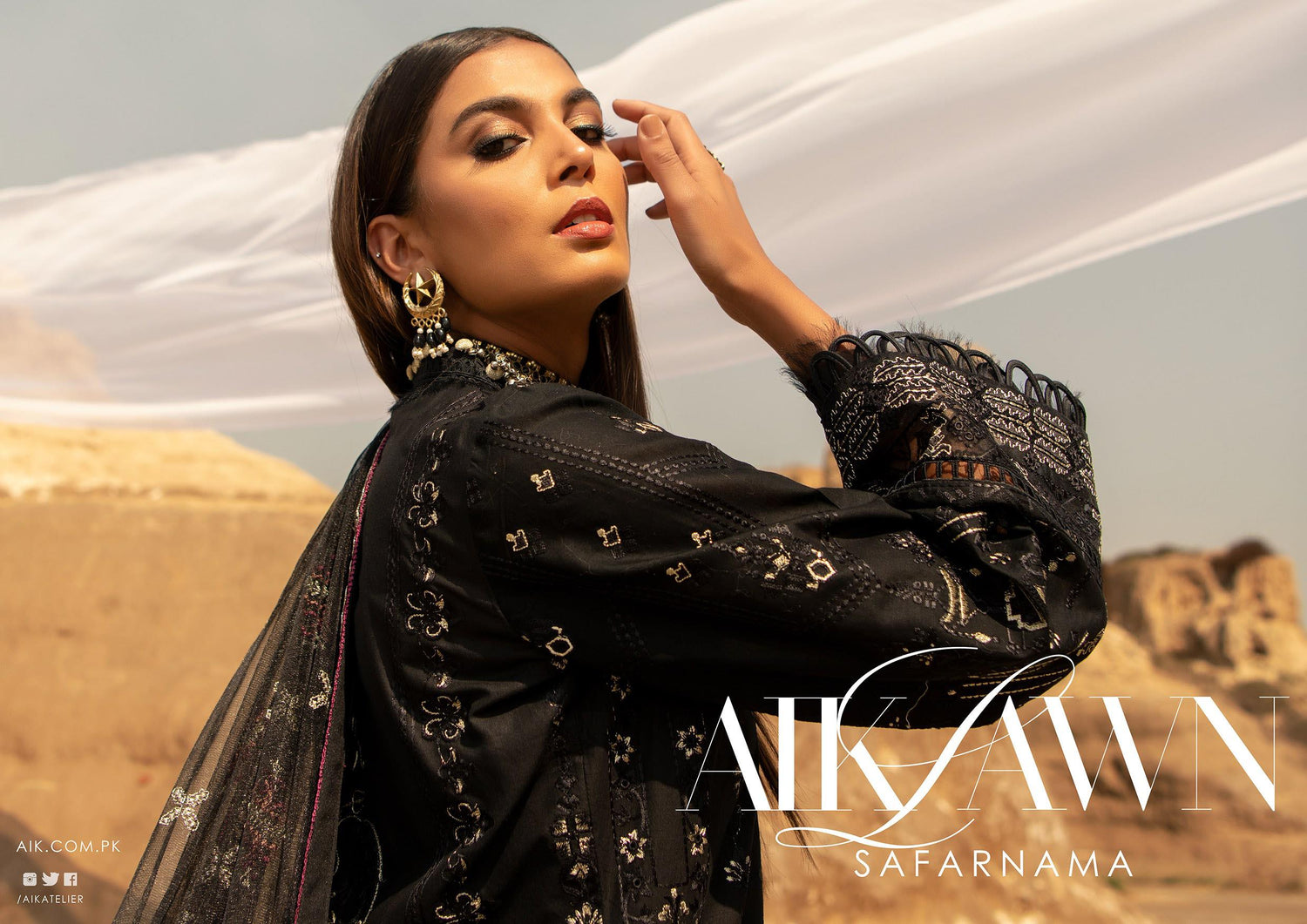 Safarnama By AIK Atelier Lawn