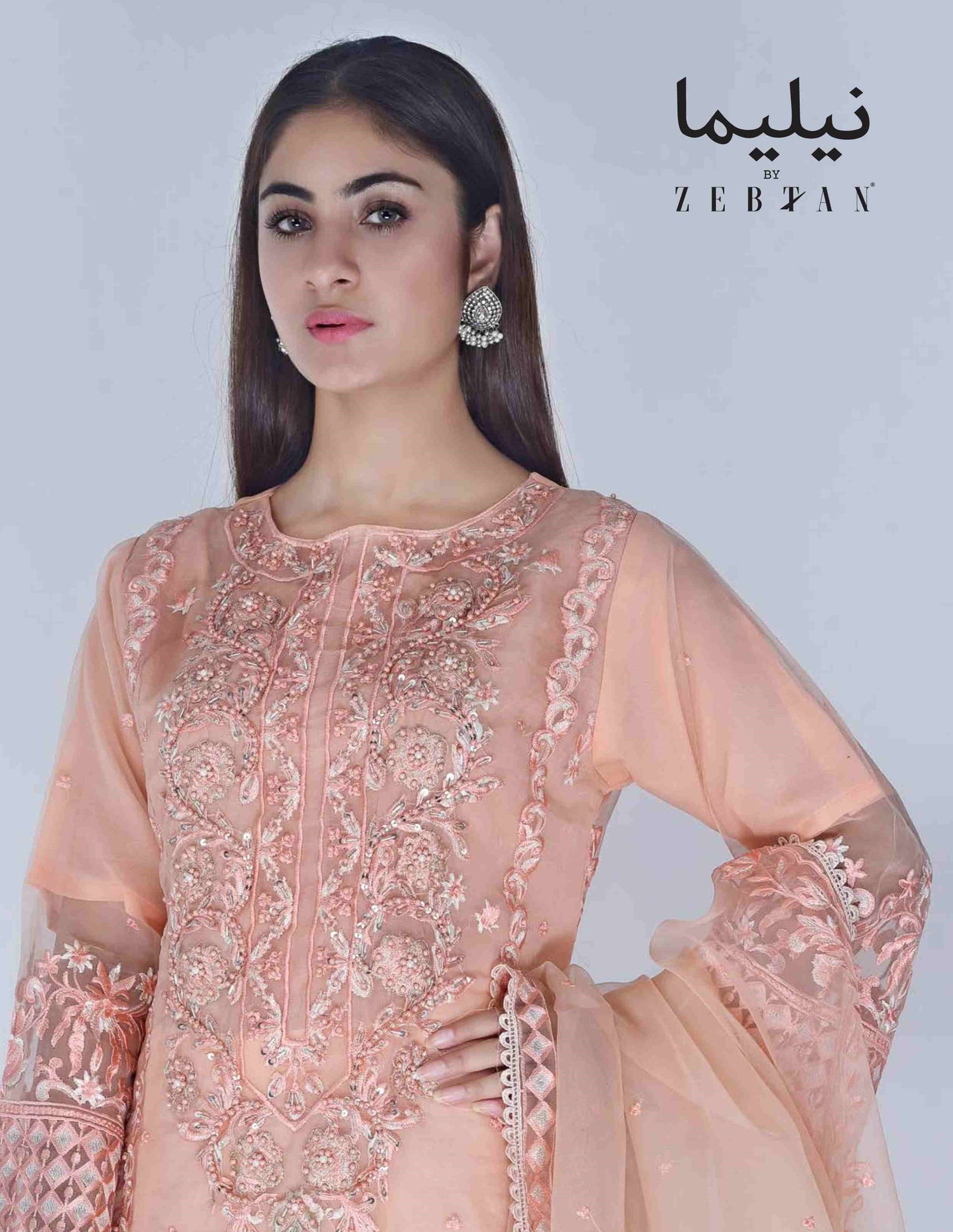 Zebtan 2 Pcs Kurti