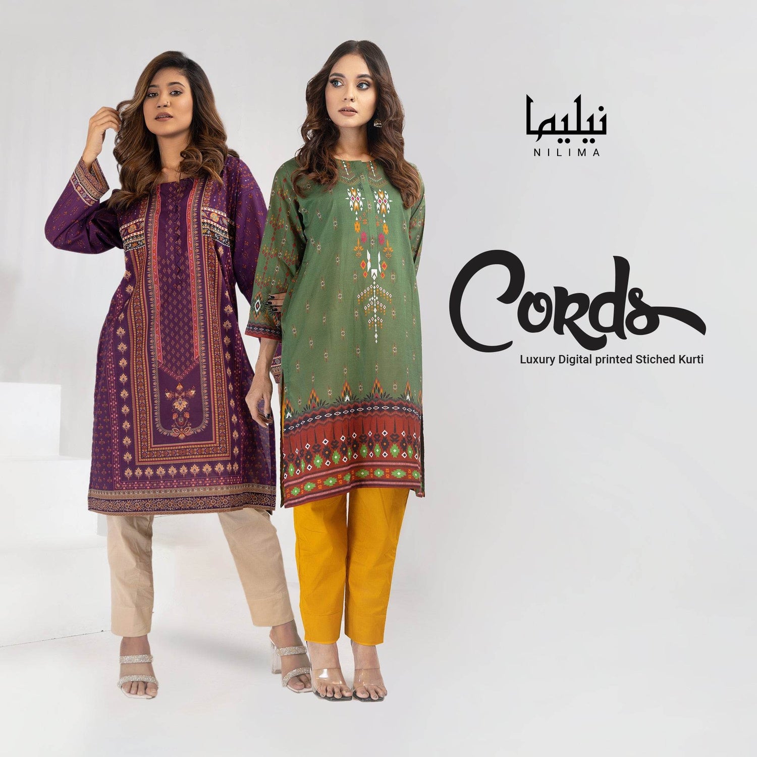 Cords Stitched Kurti