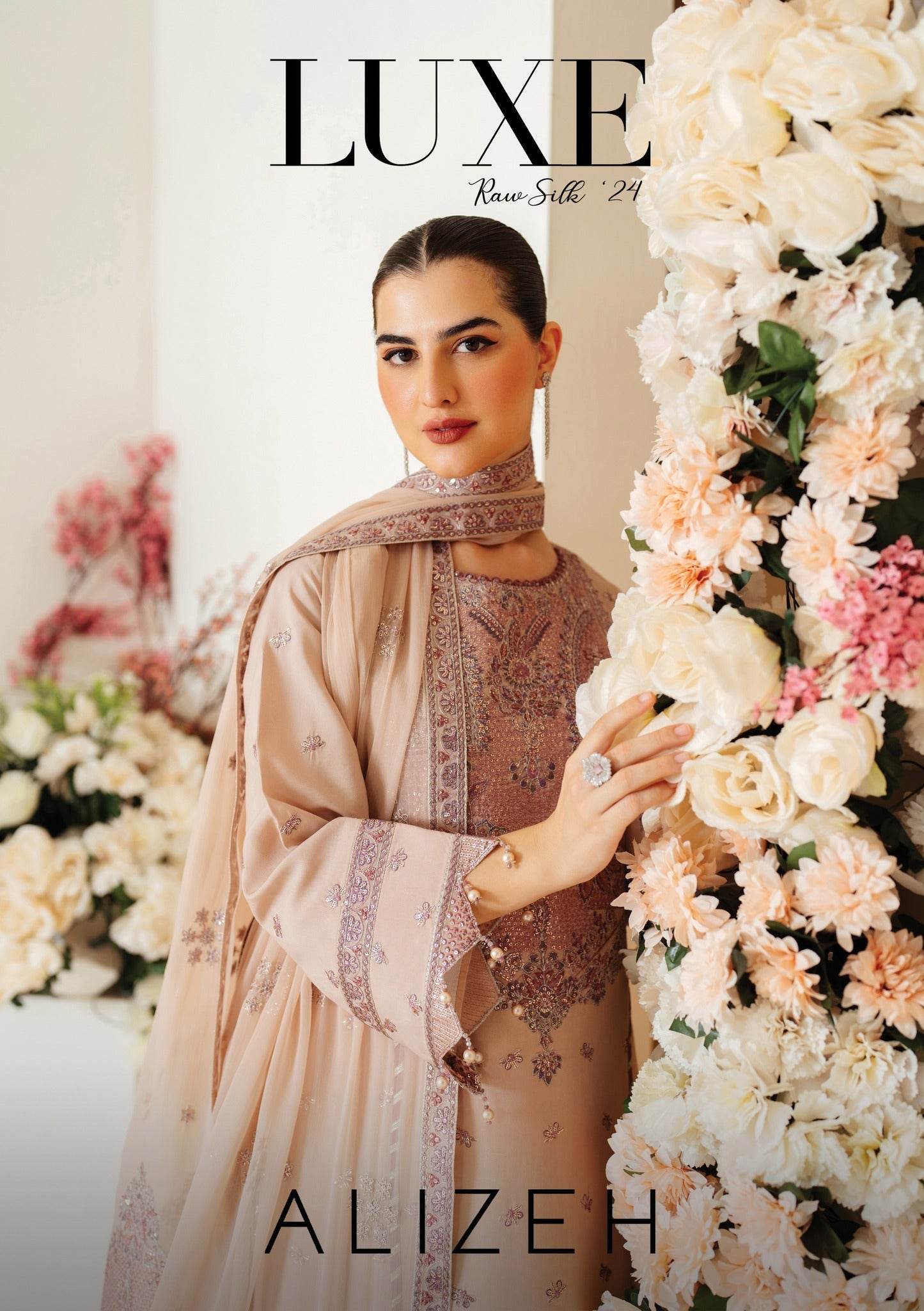 Luxe Raw Silk By Alizeh