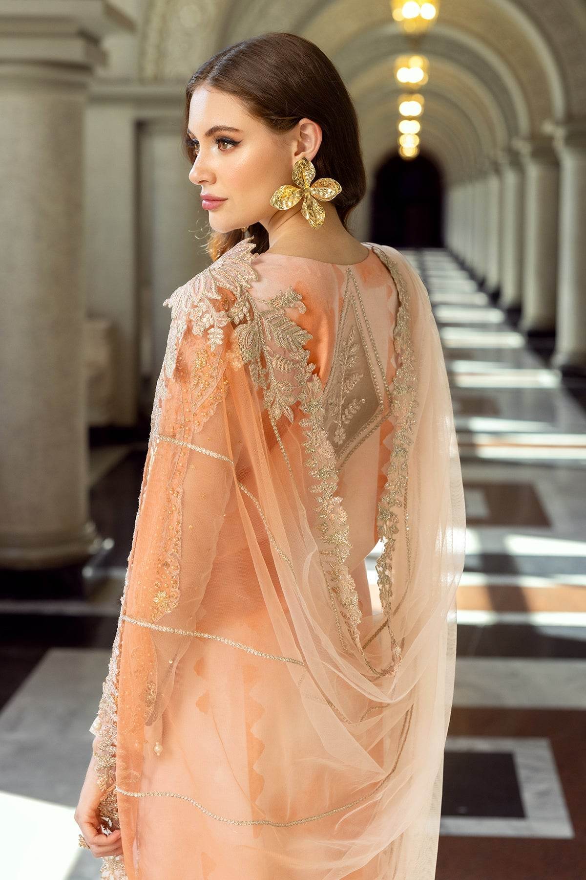 Charizma Festive Embroidered Unstitched Lawn 3pcs - Jotey