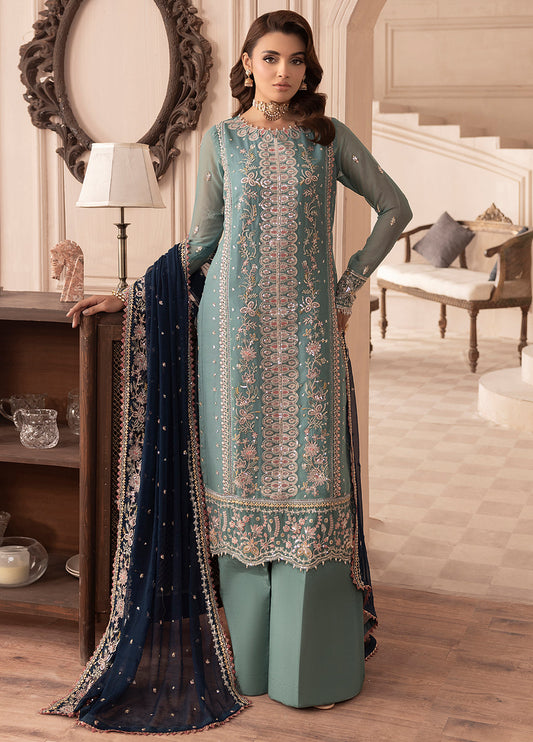 Sahane Elyssa Unstitched Festive Chiffon 3pcs