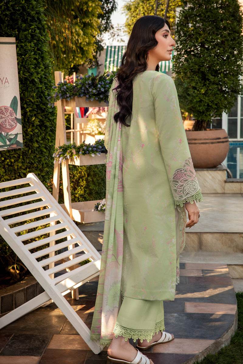 Rang Rasiya Florence Embroidered Lawn Unstitched 3pcs - Jotey