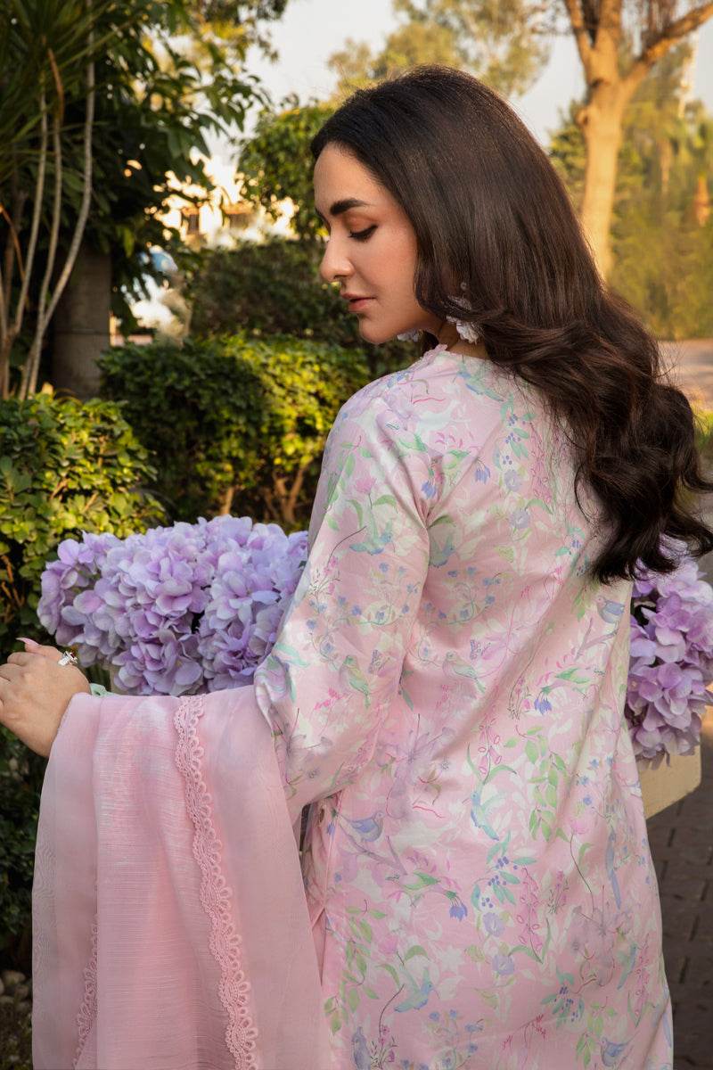 Rang Rasiya Florence Embroidered Lawn Unstitched 3pcs - Jotey