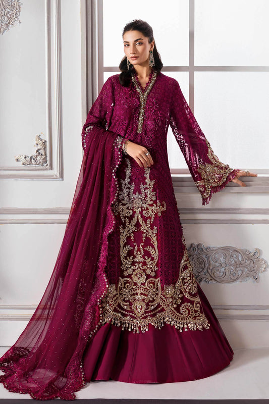 MARIA B. Embroidered Vol-30 Luxury Unstitched 3pcs - Jotey