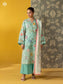 Mishaal By Gull Jee Embroidered Edit'26 Digital Printed Lawn Unstitched 3Pcs