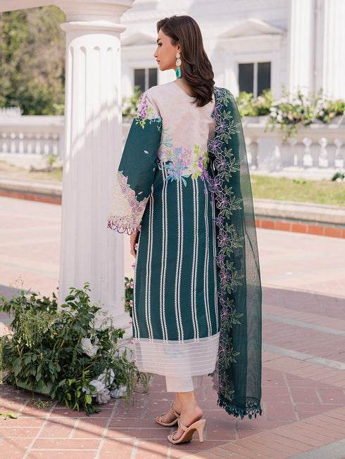 Ivy Bloom Printkari By Parishay Primium Printed Lawn Unstitched 3pcs - Jotey