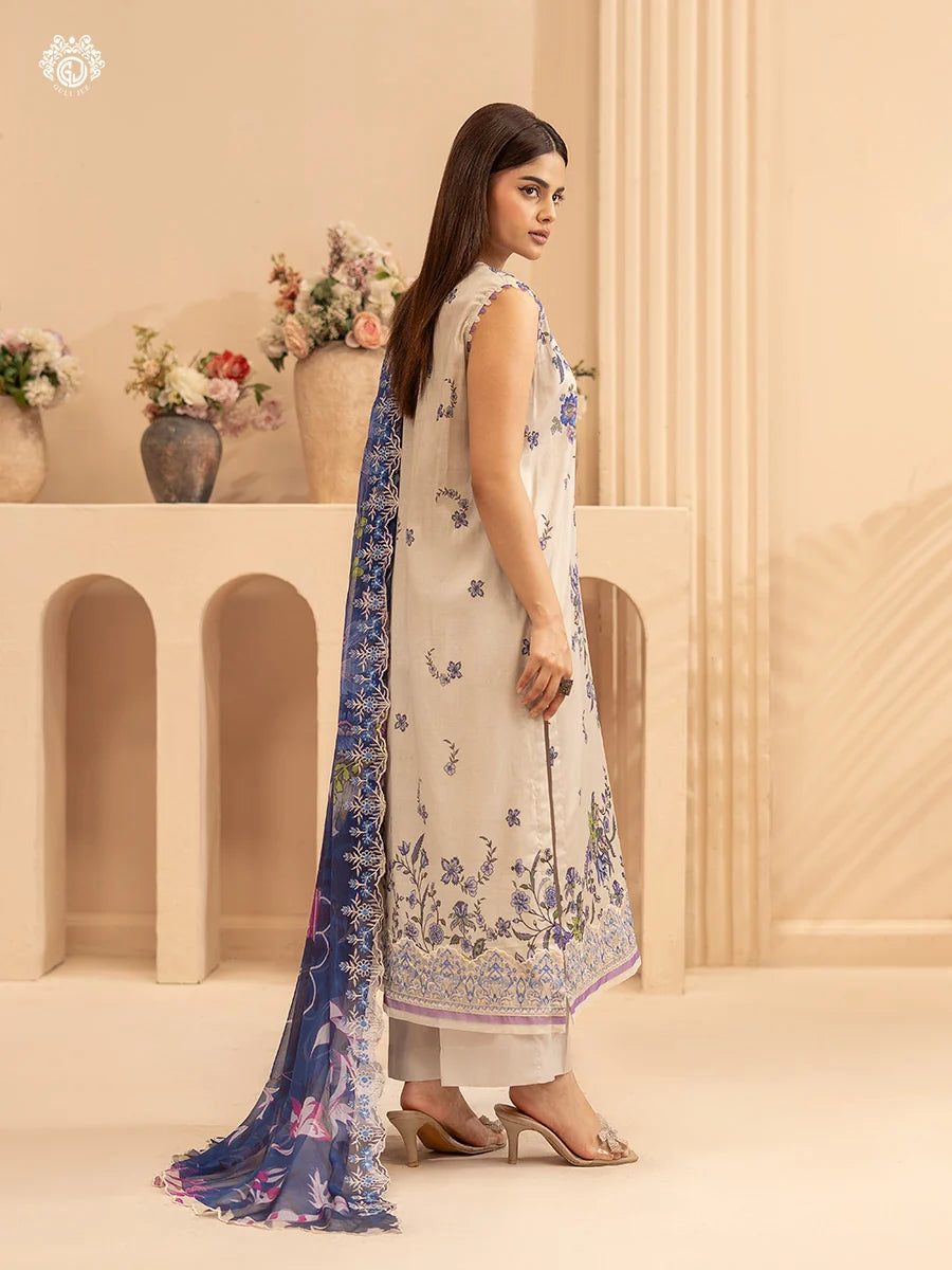 Morja By Gull Jee Vol-11 Embroidered Digital Printed Lawn Unstitched 3Pcs