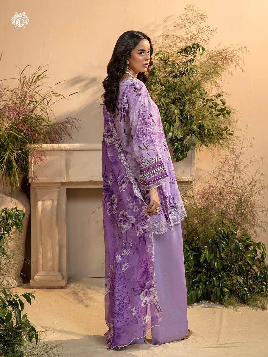 Morja By Gull Jee Vol-10 Embroidered Digital Printed Lawn Unstitched 3 Piece