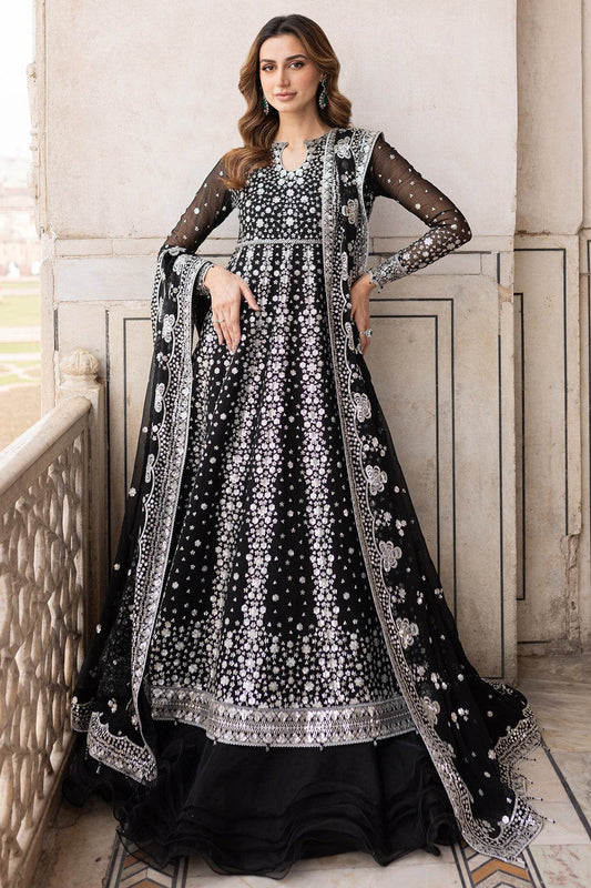Ritzier By Farasha Embroidered Luxury Chiffon Unstitched 3pcs - Jotey