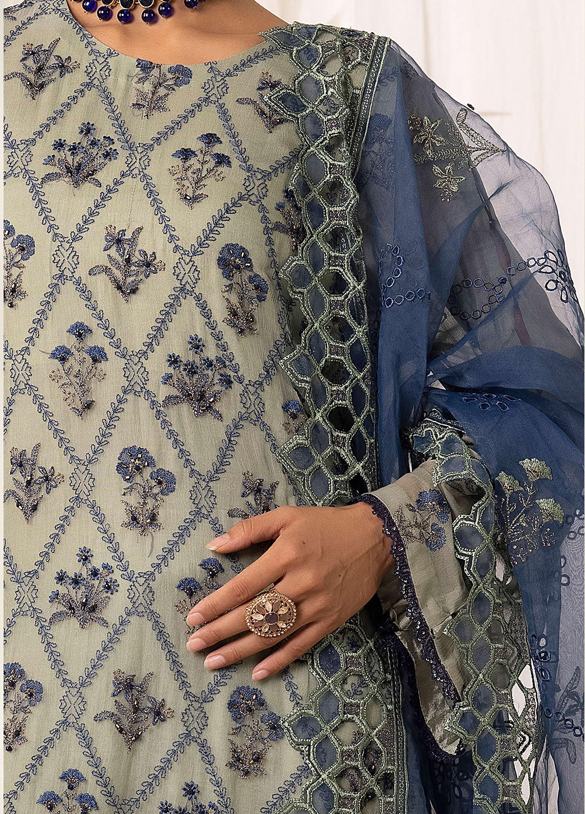 SHAATOOSH BY ANAYA HOOR Luxury Chiffon Unstitched 3pcs