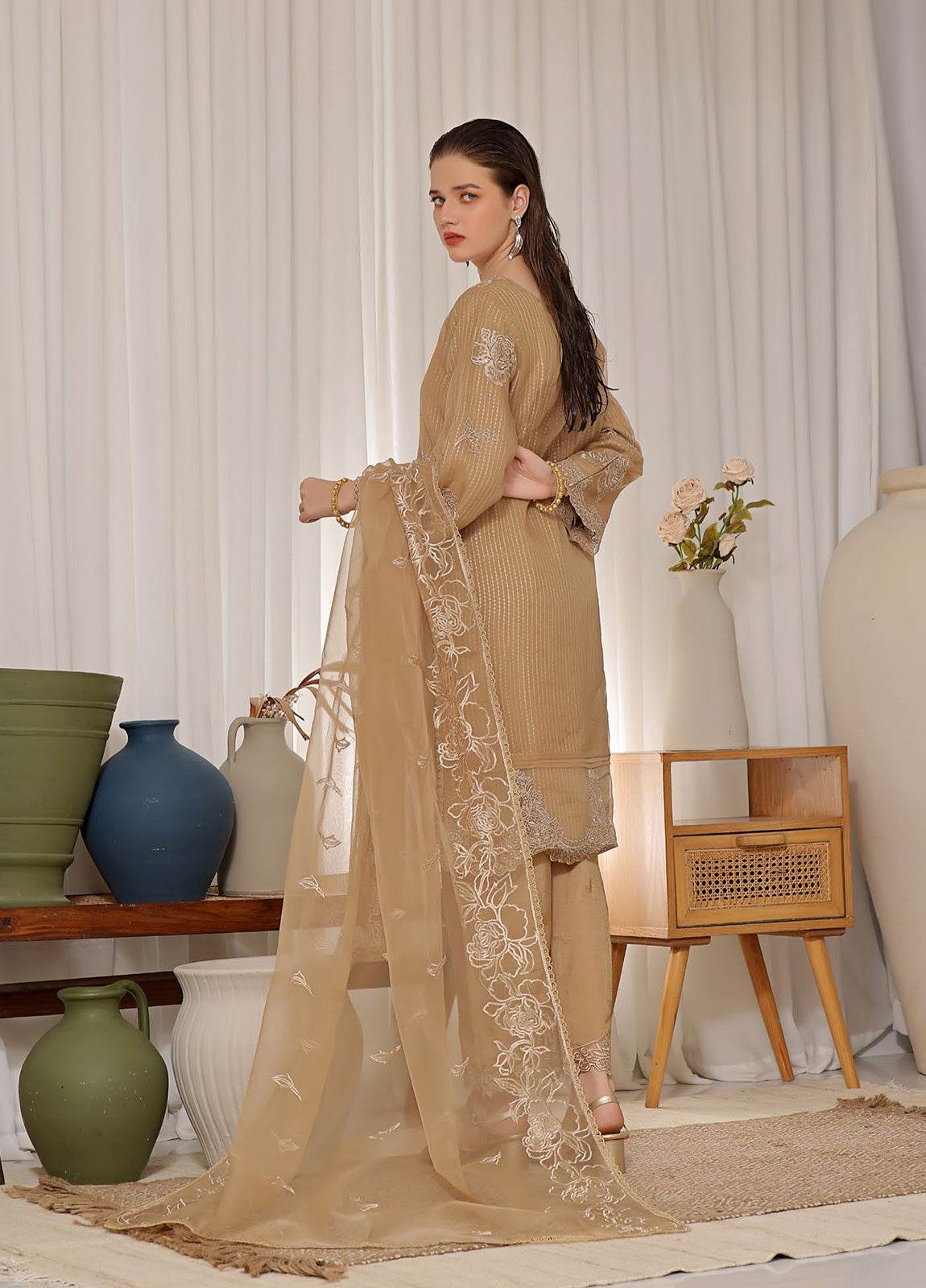 GUZEL DHAAGA FORMAL FESTIVE Stitched 3pcs - Jotey